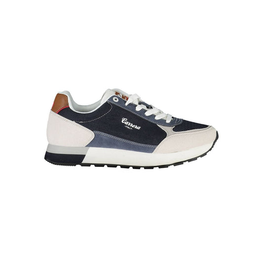 Carrera Blue Polyester Sneaker