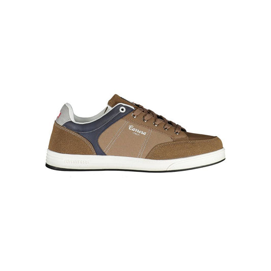 Carrera Brown Polyester Sneaker