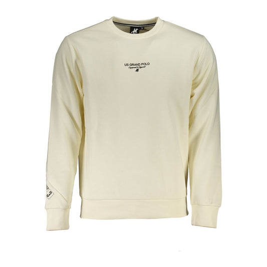U.S. Grand Polo White Cotton Sweater