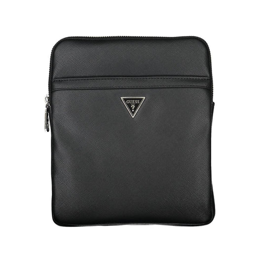 Guess Jeans Black Polyethylene Shoulder Bag