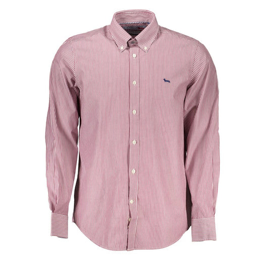 Harmont & Blaine Red Cotton Shirt