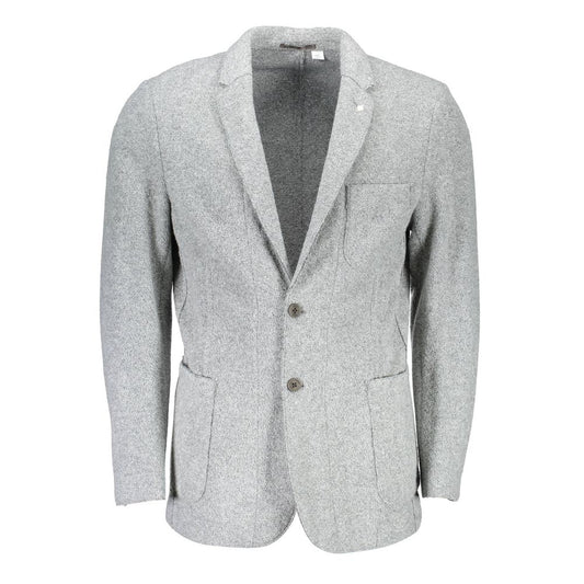 Gant Gray Polyester Jacket