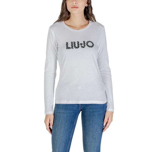 Liu Jo White Cotton Long Sleeve