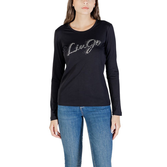 Liu Jo Black Cotton Long Sleeve