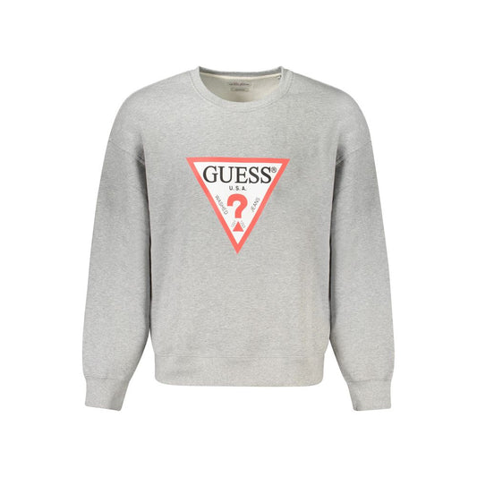 Guess Jeans Gray Cotton Sweater