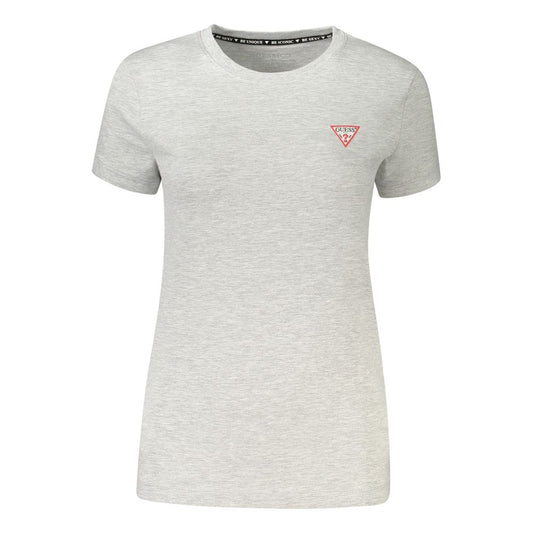 Guess Jeans Gray Cotton Tops & T-Shirt