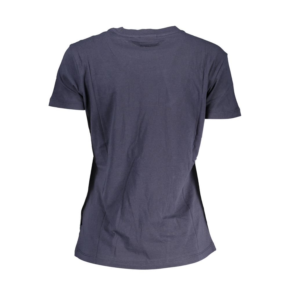 Napapijri Blue Cotton Tops & T-Shirt