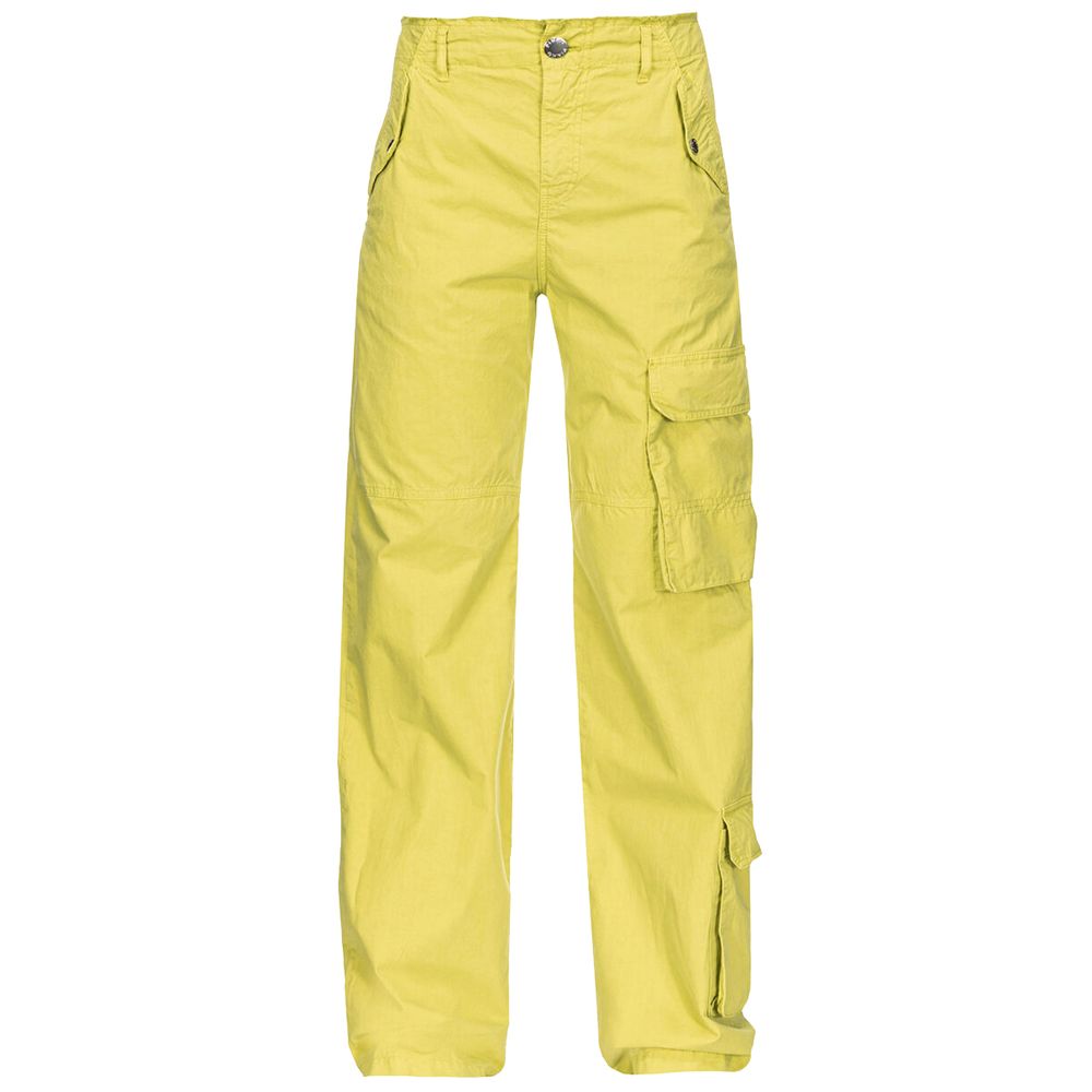 PINKO Green Cotton Jeans & Pant
