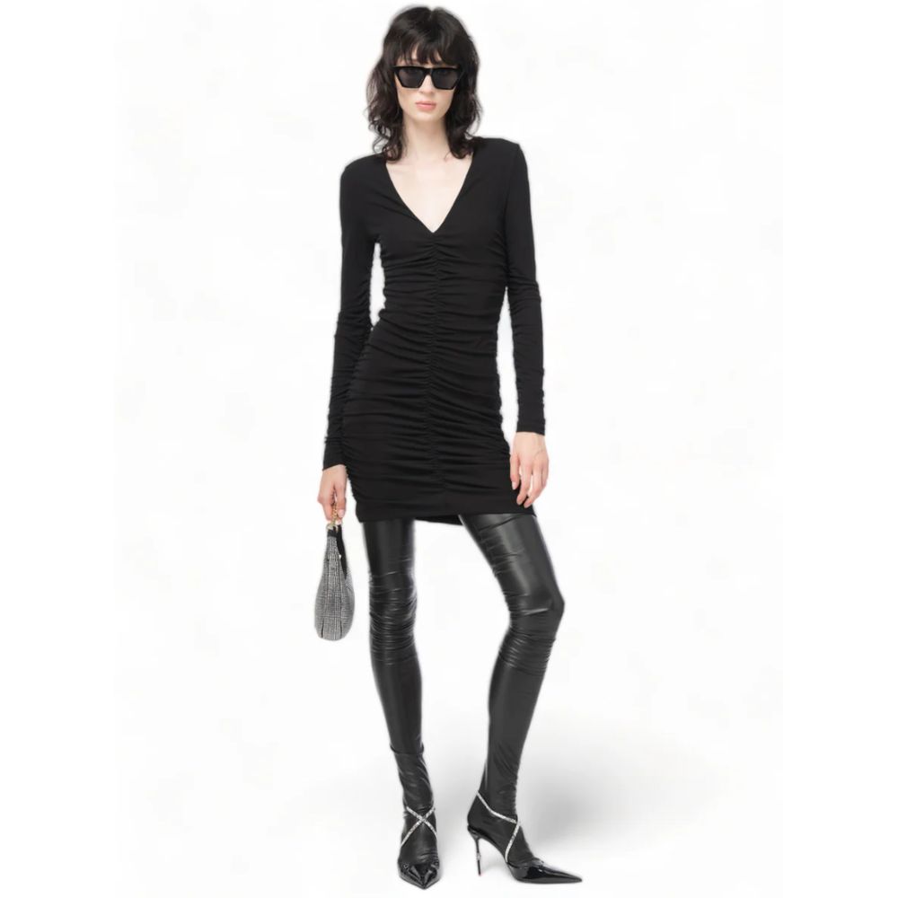 PINKO Black Nylon Dress