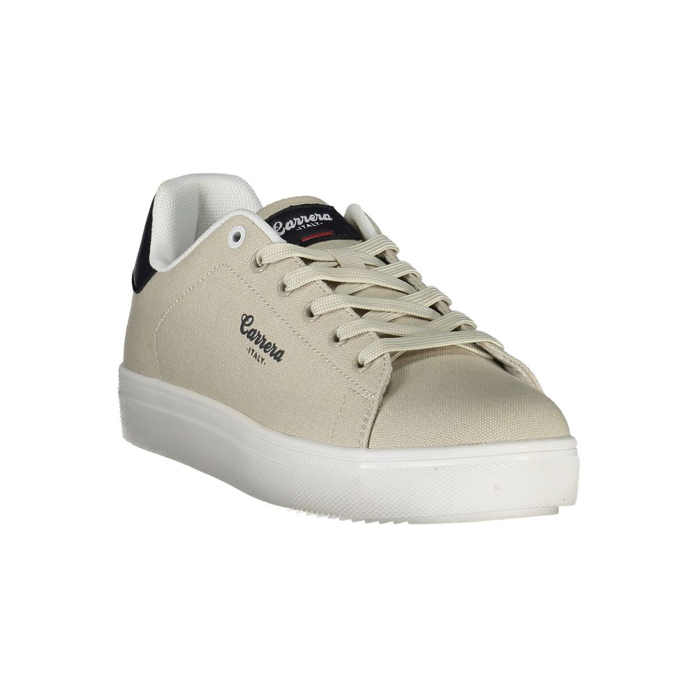 Carrera Beige Polyester Sneaker