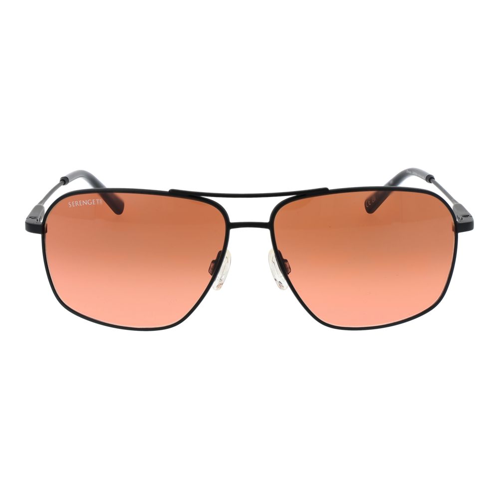 Serengeti Black Men Sunglasses