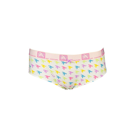 A-Style White Nylon Underwear