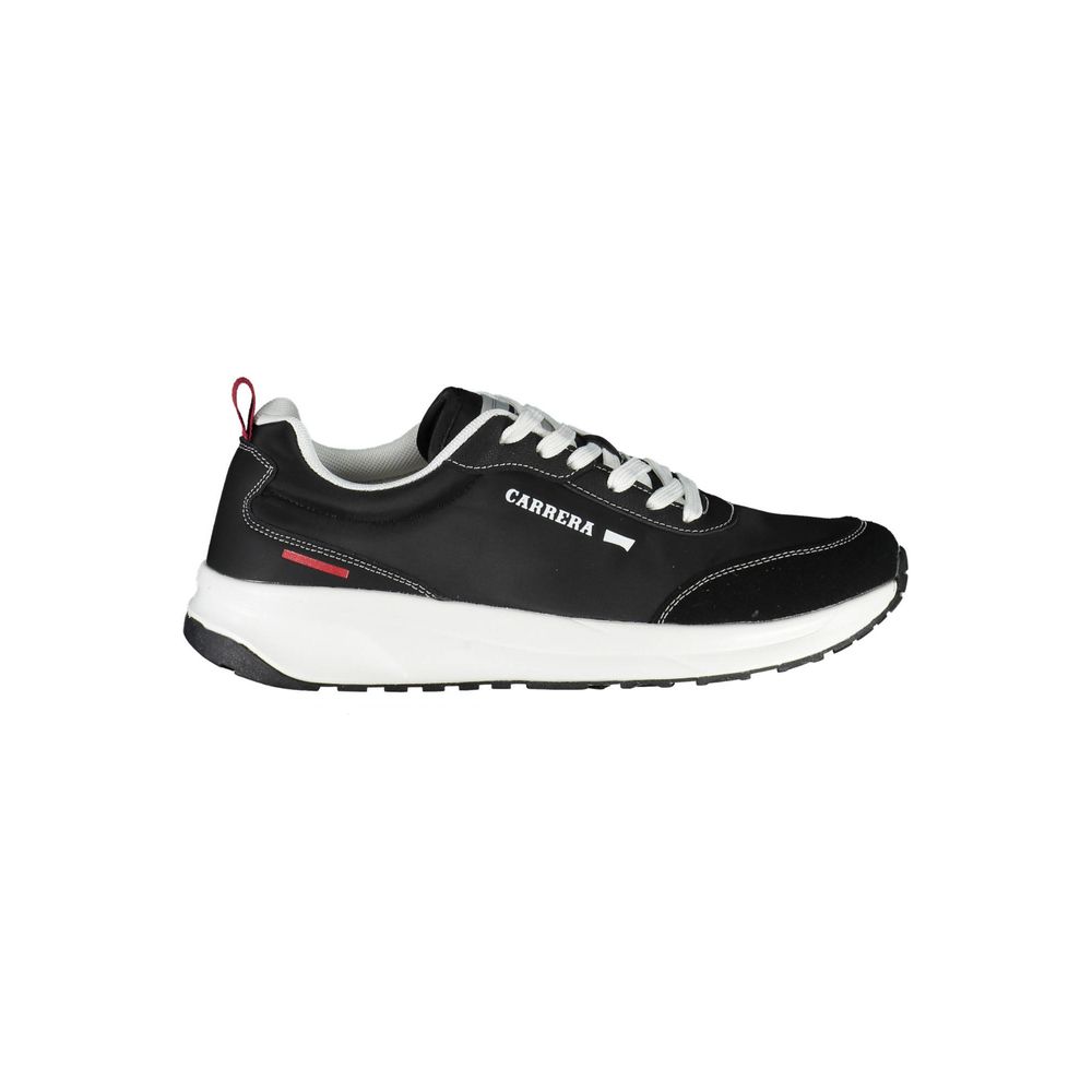 Carrera Black Polyester Sneaker
