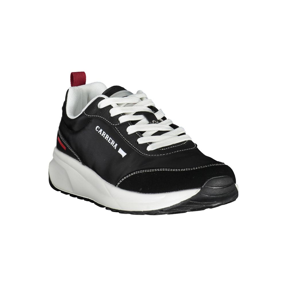 Carrera Black Polyester Sneaker