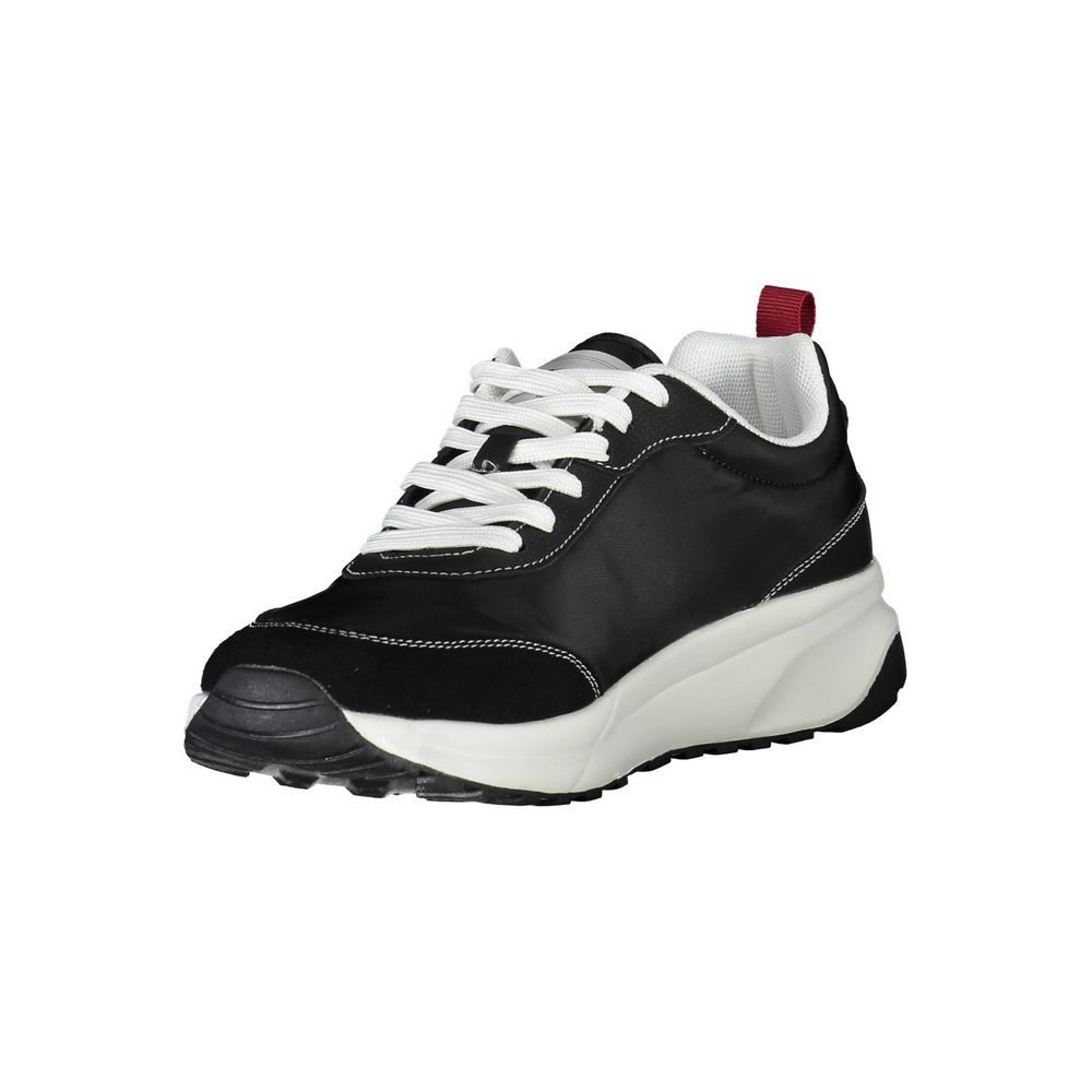 Carrera Black Polyester Sneaker
