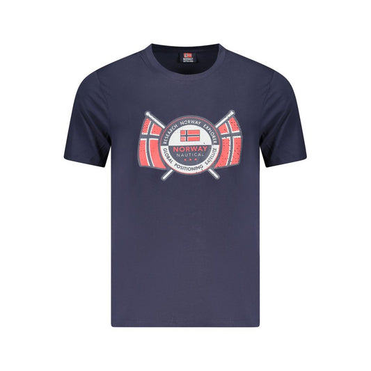 Norway 1963 Blue Cotton T-Shirt