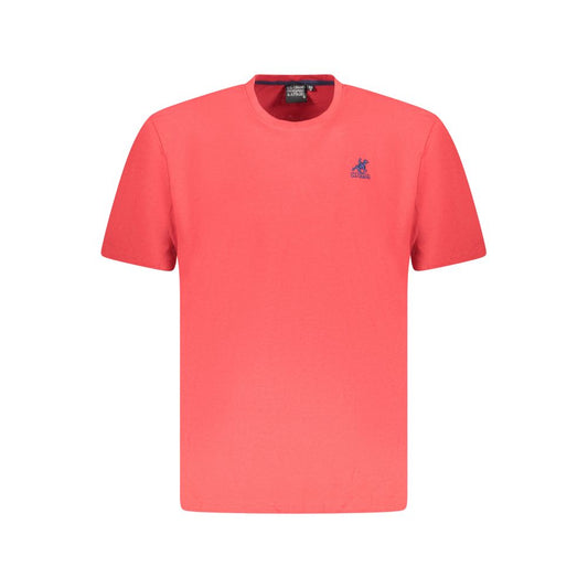 U.S. Grand Polo Red Cotton T-Shirt