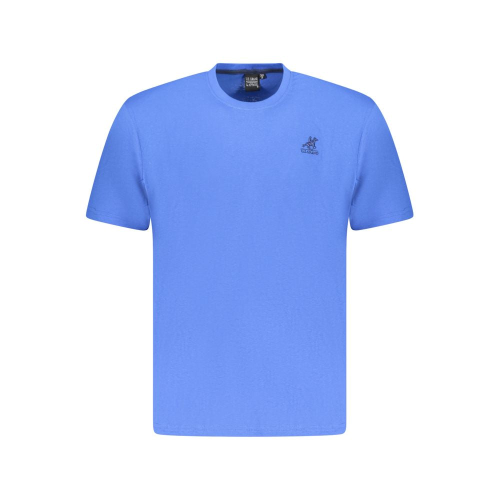 U.S. Grand Polo Blue Cotton T-Shirt