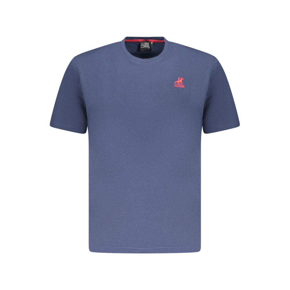 U.S. Grand Polo Blue Cotton T-Shirt