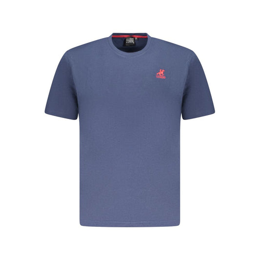 U.S. Grand Polo Blue Cotton T-Shirt