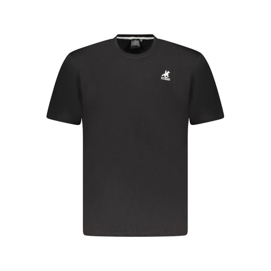 U.S. Grand Polo Black Cotton T-Shirt