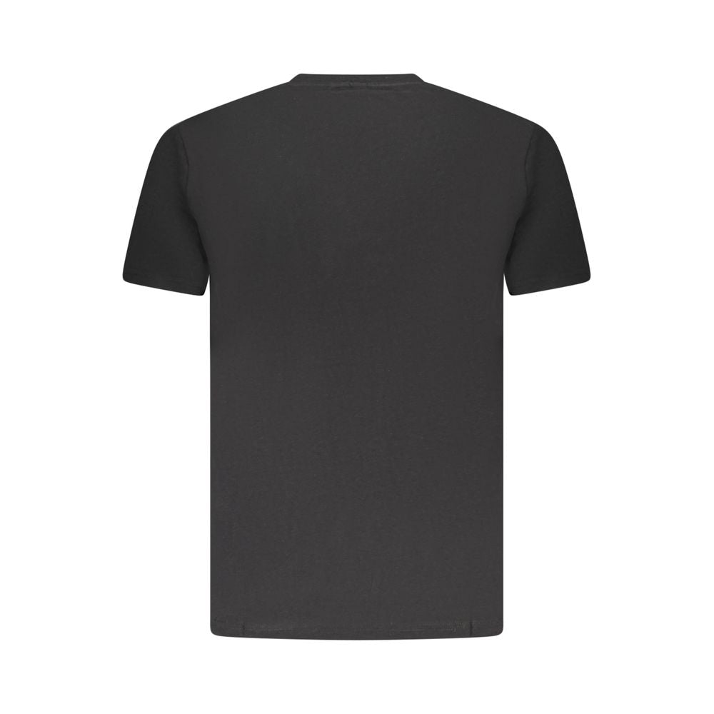 U.S. Grand Polo Black Cotton T-Shirt
