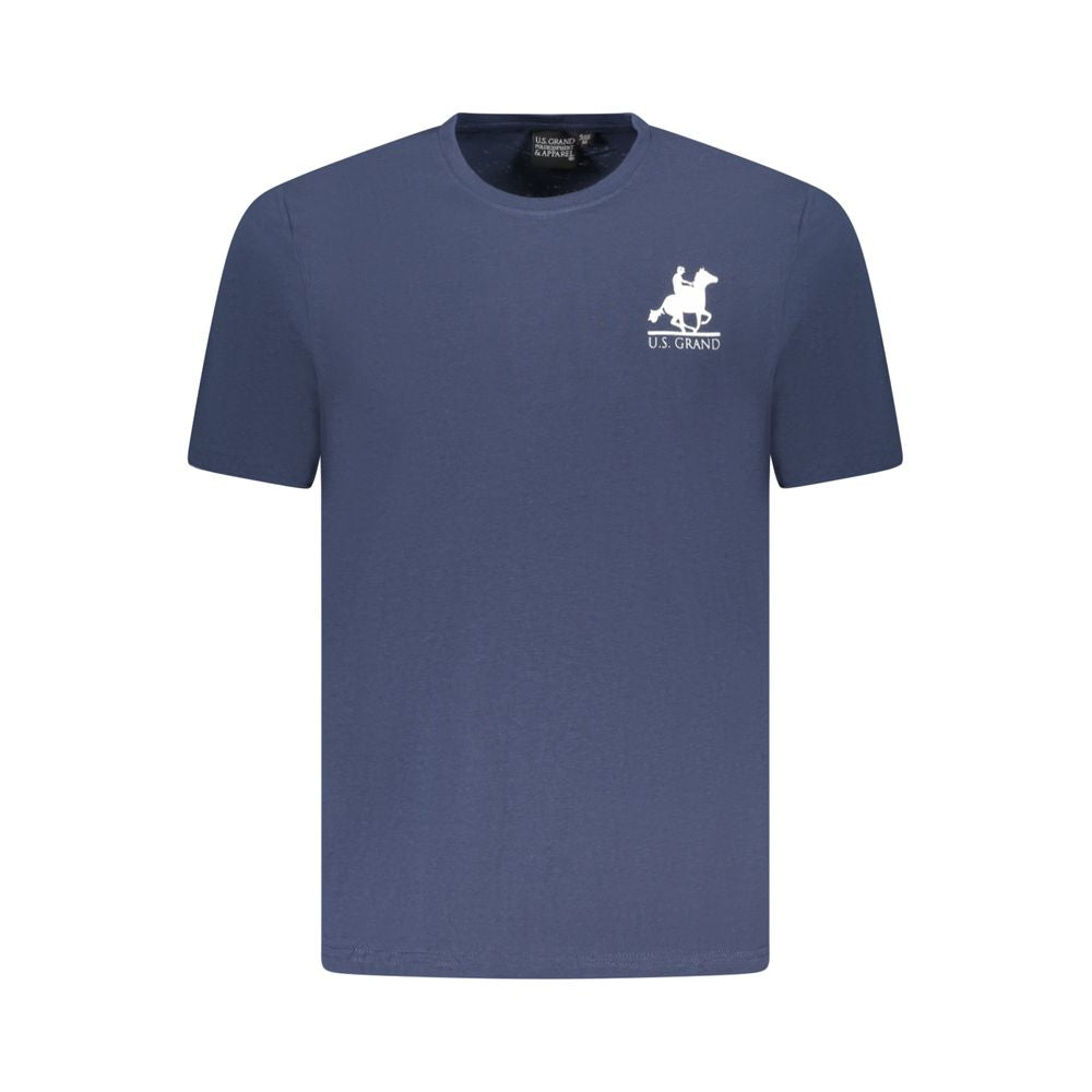 U.S. Grand Polo Blue Cotton T-Shirt