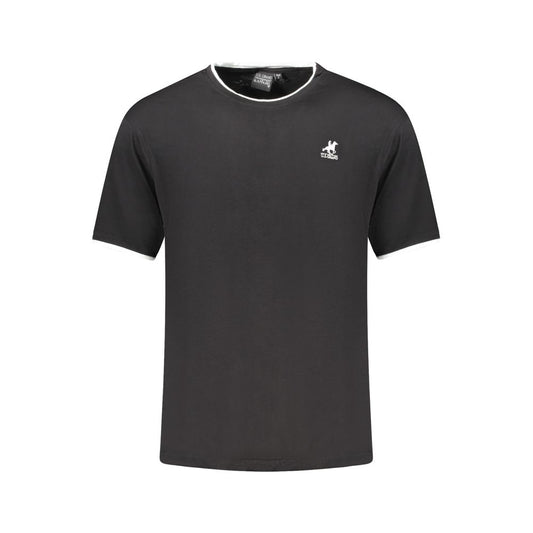 U.S. Grand Polo Black Cotton T-Shirt