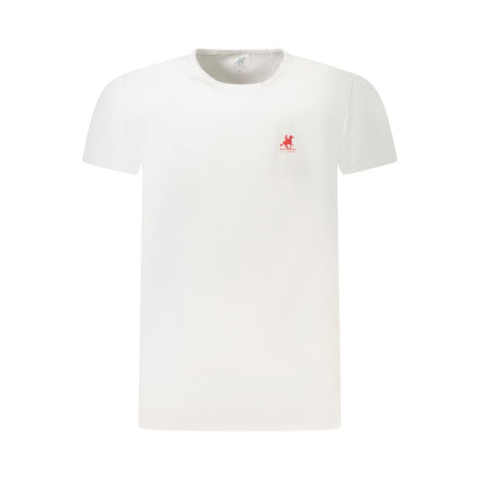 U.S. Grand Polo White Cotton T-Shirt