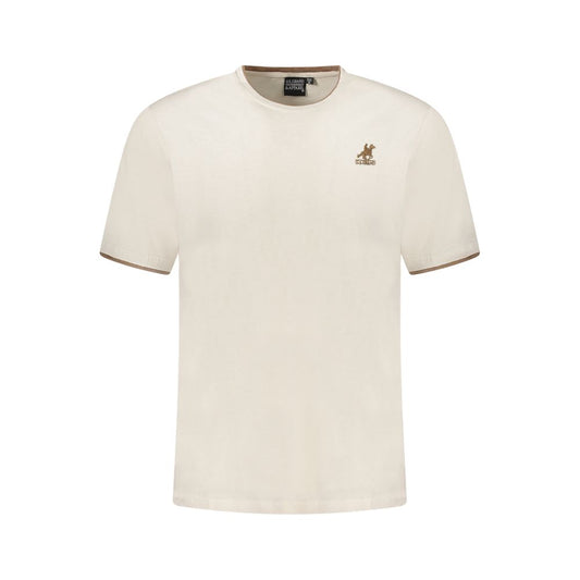 U.S. Grand Polo Beige Cotton T-Shirt