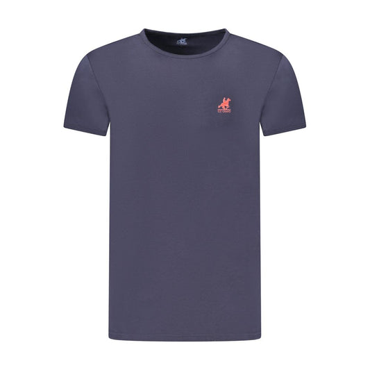 U.S. Grand Polo Blue Cotton T-Shirt