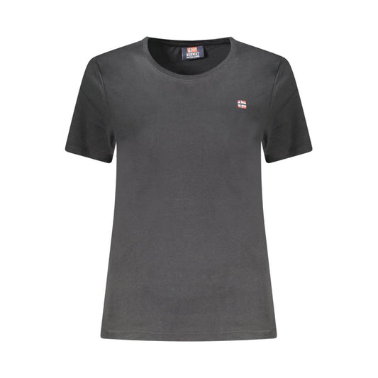 Norway 1963 Black Cotton Tops & T-Shirt