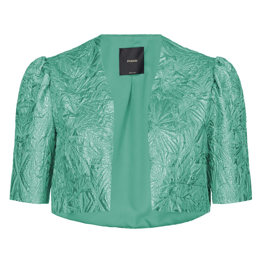 PINKO Green Polyester Tops & T-Shirt