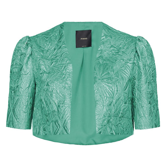 PINKO Green Polyester Tops & T-Shirt