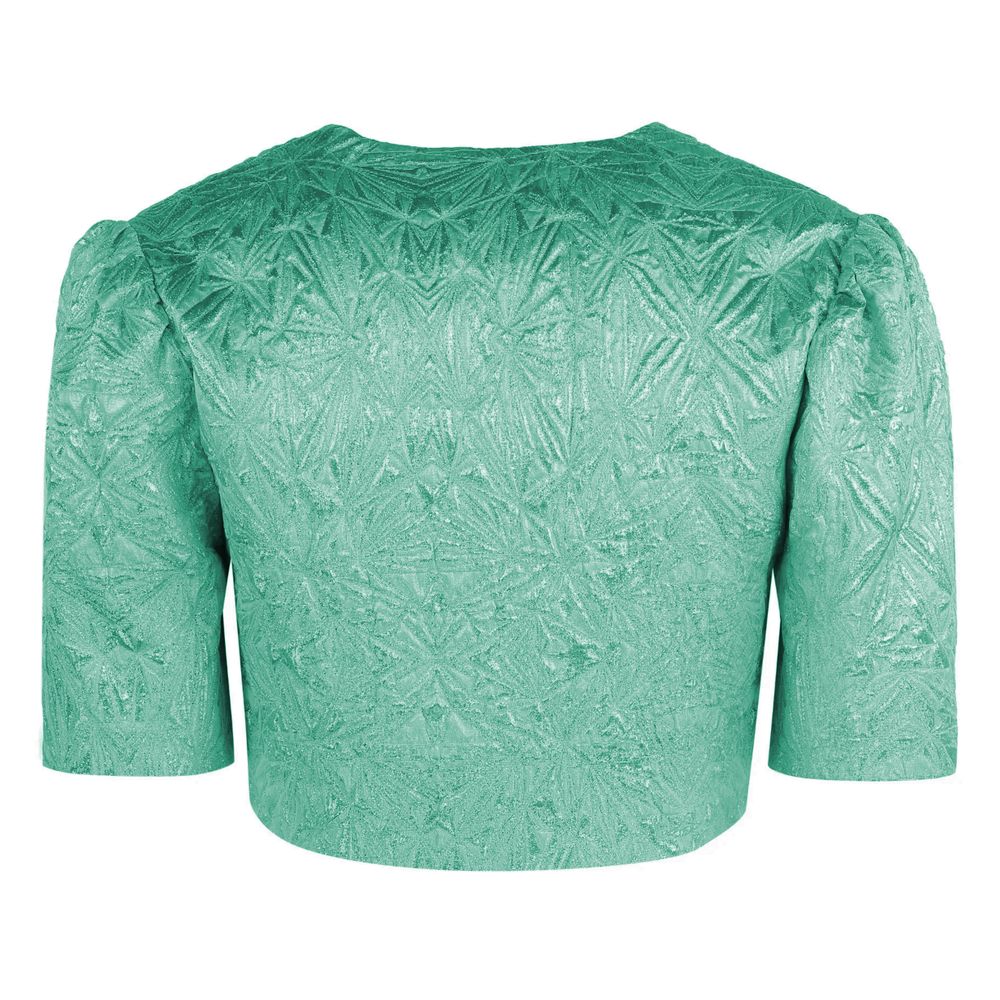 PINKO Green Polyester Tops & T-Shirt