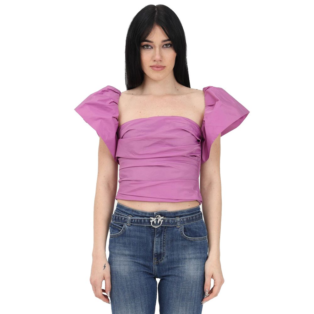 PINKO Pink Polyester Tops & T-Shirt