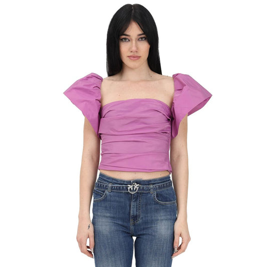PINKO Pink Polyester Tops & T-Shirt