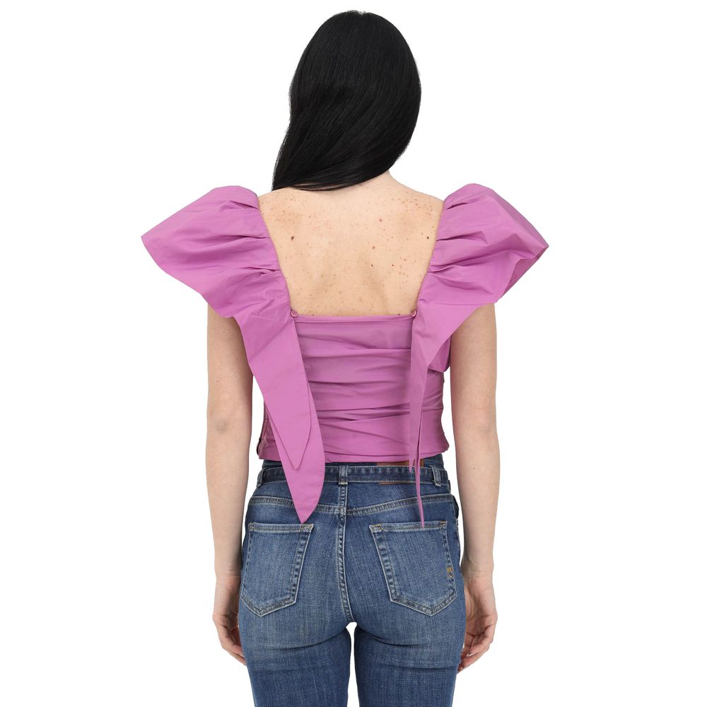 PINKO Pink Polyester Tops & T-Shirt