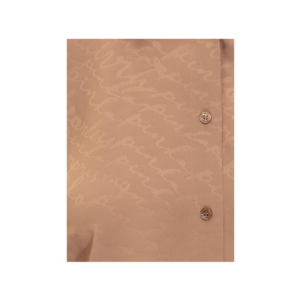 PINKO Beige Haircalf Shirt