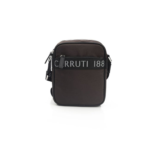 Cerruti 1881 Brown Leather Women Crossbody Bag