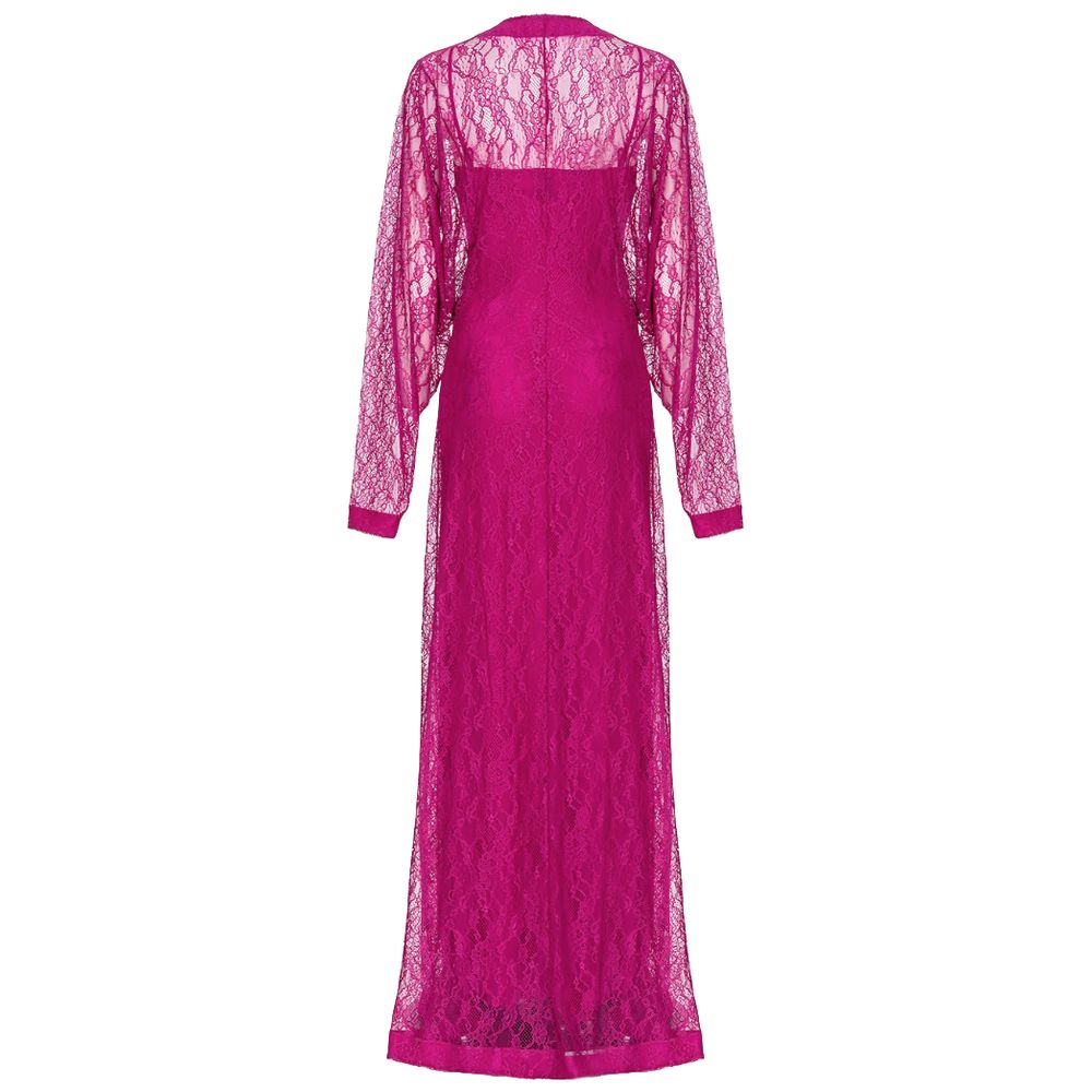 PINKO Purple Nylon Dress