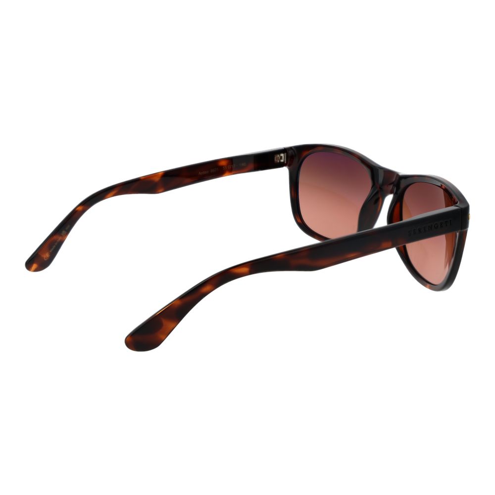 Serengeti Brown Unisex Sunglasses