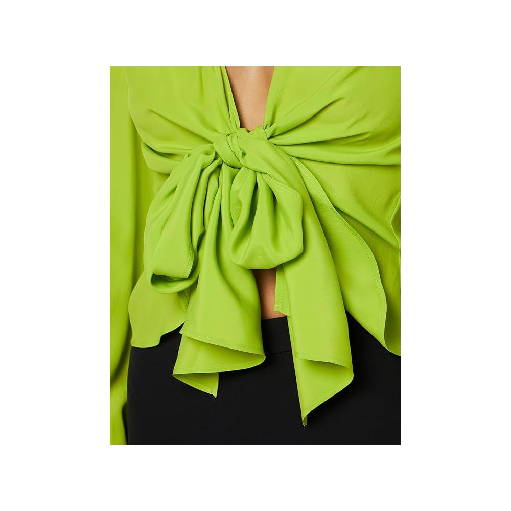PINKO Green Haircalf Sweater