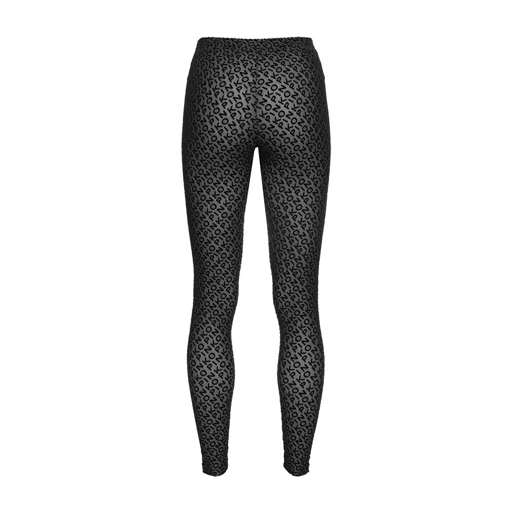 PINKO Black Nylon Jeans & Pant