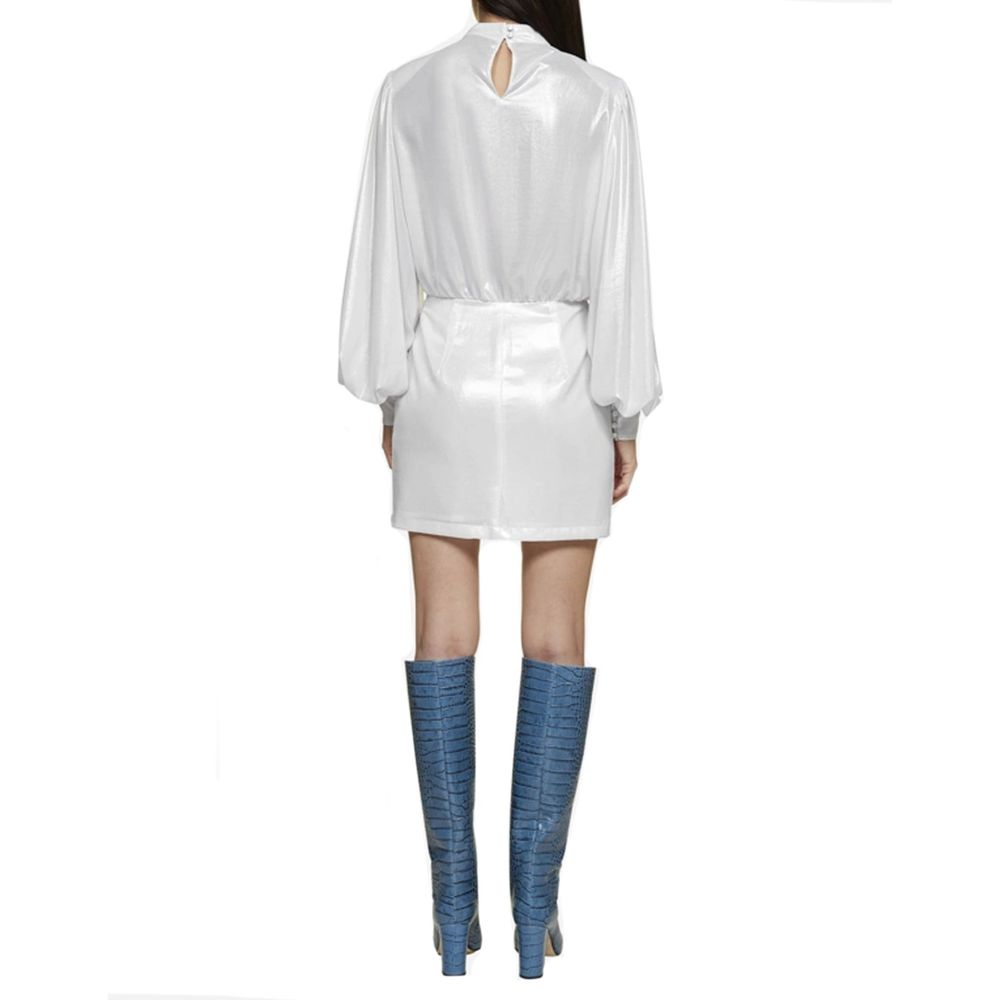 BLANCA VITA Abelia Laminated Mini Dress