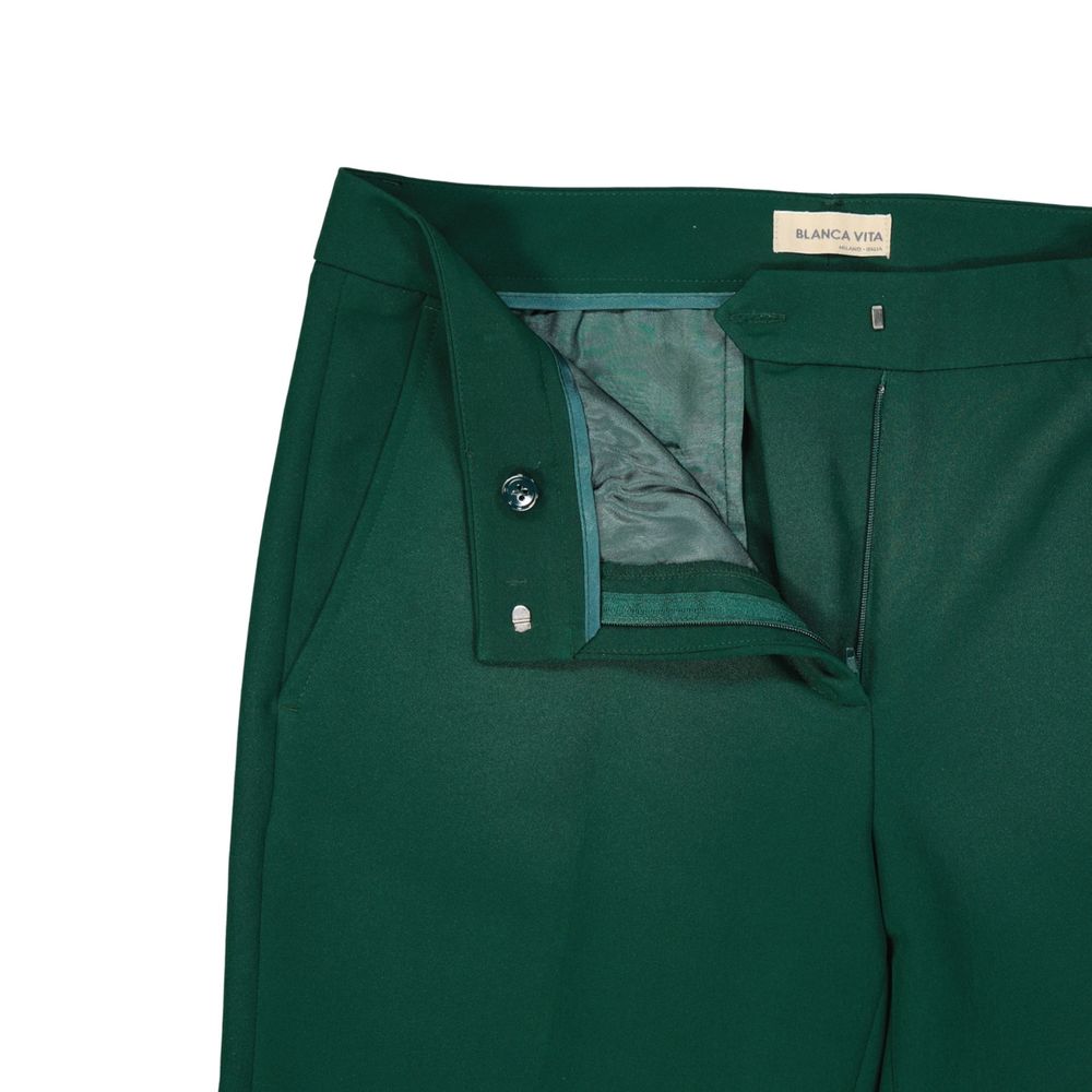 BLANCA VITA Cropped Tailored Trousers