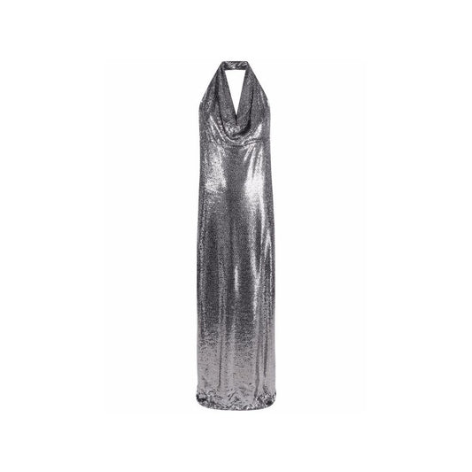 BLANCA VITA Sequin-Embellished Long Dress