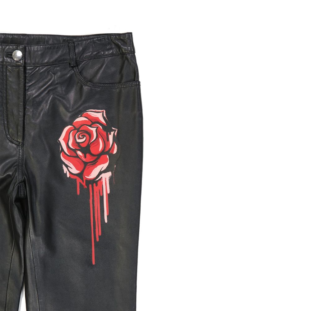 Boutique Moschino Leather Pants