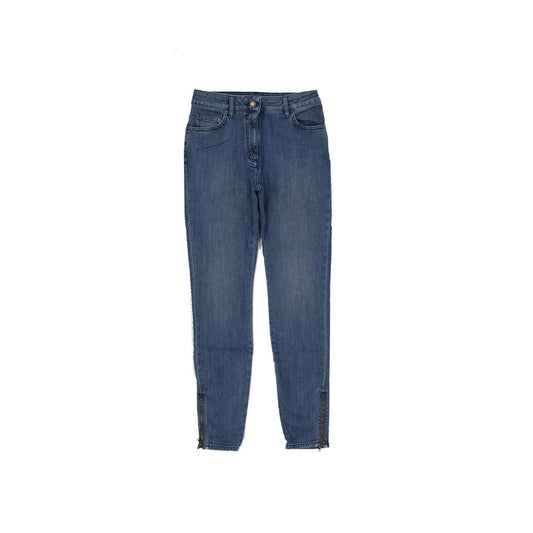 Moschino Couture Cotton Denim Jeans