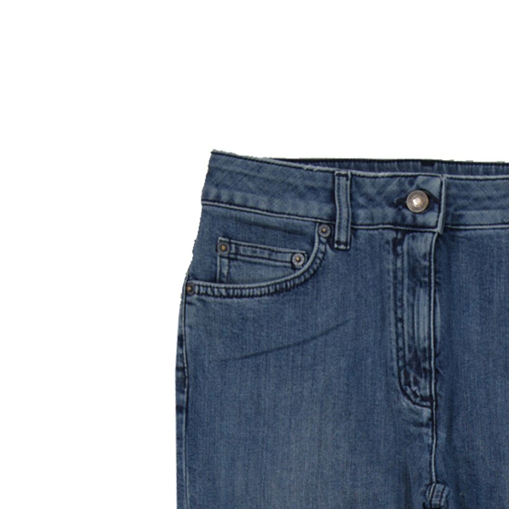 Moschino Couture Cotton Denim Jeans